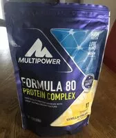 Mängden socker i Formula 80 protein complex