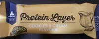 Mängden socker i Protein Layer Cookies&Cream Flavour