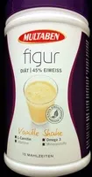 Mängden socker i Multaben Figur Vanille-Geschmack