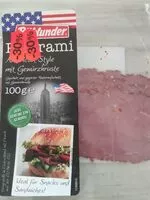 Mängden socker i Pastrami mit Gewürzkruste