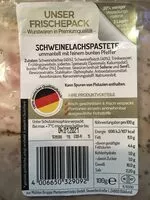 Mängden socker i Schweinepastete