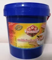 Mängden socker i mittelscharfer Senf