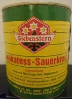 Mängden socker i Delikatess Sauerkraut