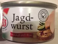 Mängden socker i Jagdwurst