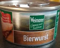 Mängden socker i Bierwurst