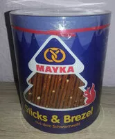 Mängden socker i Sticks & Brezeln