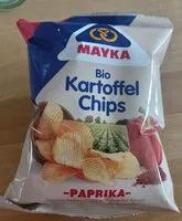 Mängden socker i Bio Kartoffel Chips Paprika