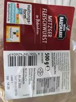 Mängden socker i Metzger Fleischwurst