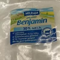 Mängden socker i Milram Benjamin leicht