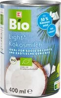 Mängden socker i Light Kokosmilch