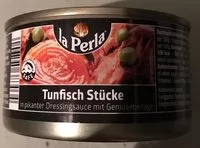 Mängden socker i Thunfisch in pikantem Dressing mit Gemüse