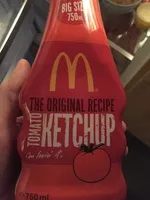 Mängden socker i McDonald's Tomato Ketchup