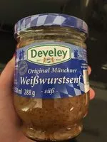 Mängden socker i Weisswurst Senf