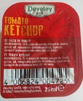 Mängden socker i Ketchup tomate