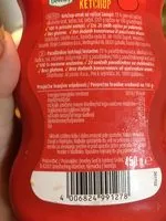 Mängden socker i Tomato ketchup