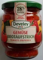 Mängden socker i Gemüse Brotaufstrich Tomate-Paprika