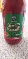 Mängden socker i Ketchup Gewürz