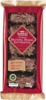 Mängden socker i Lambertz Aachener Mandel-honig-saftprinten 100G
