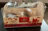 Mängden socker i Lebkuchen cookie, dark chocolate