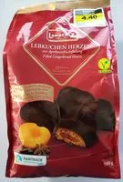 Mängden socker i Lebkuchen Herzen