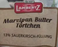 Mängden socker i Marzipan-Butter-Törtchen
