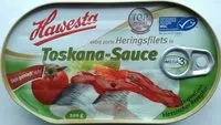 Mängden socker i Heringsfilets in Toscana-Sauce