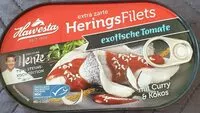 Mängden socker i Heringsfilet exotische Tomate