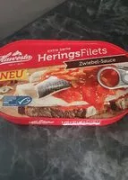 Mängden socker i HeringsFilets Zwiebel Sauce