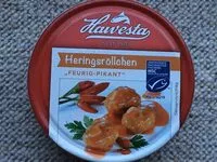 Mängden socker i Heringsröllchen Curry-Exotisch