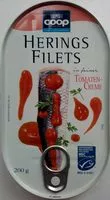 Mängden socker i Heringsfilets in Tomaten-Creme