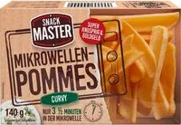 Mängden socker i Mikrowellen-Pommes Curvy