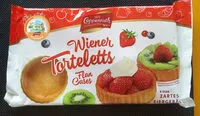 Mängden socker i Wiener Torteletts