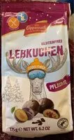 Mängden socker i Glutenfrei Lebkuchen Pflaume