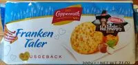 Mängden socker i Franken Taler