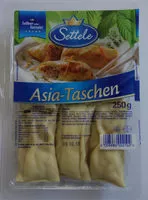 Mängden socker i Asia-Taschen