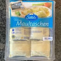 Mängden socker i Maultaschen