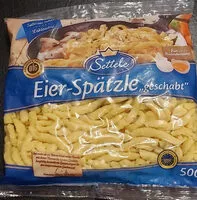 Mängden socker i Eier-Spätzle „geschabt“
