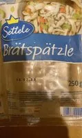 Mängden socker i Brätspätzle