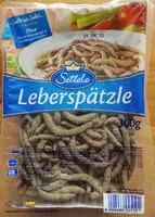 Mängden socker i Leberspätzle