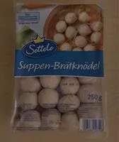 Mängden socker i Suppen Bratknödel