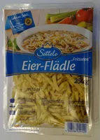 Mängden socker i Eier-Flädle