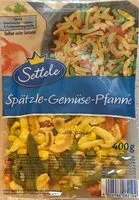 Mängden socker i Spätzle-Gemüse-Pfanne