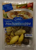 Mängden socker i Fränkische Hochzeitssuppe