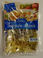Mängden socker i schwäbische suppen-minis