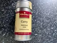 Mängden socker i Curry Madras - Gewürzmischung