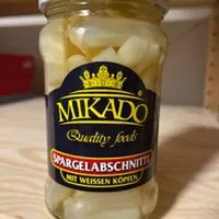 Mängden socker i Spargelabschnitte
