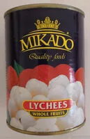 Mängden socker i Mikado Lychees