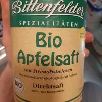 Mängden socker i Bittenfelder Bio Apfelsaft