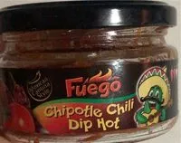 Mängden socker i Chipotle Chili Dip Hot