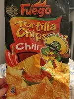 Mängden socker i Tortilla Chips, Chili